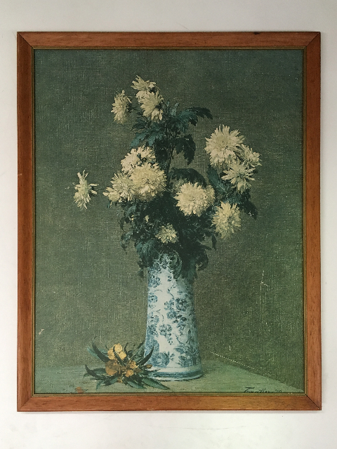 ARTWORK, Still Life (Large) - Chrysanthemums In Vase